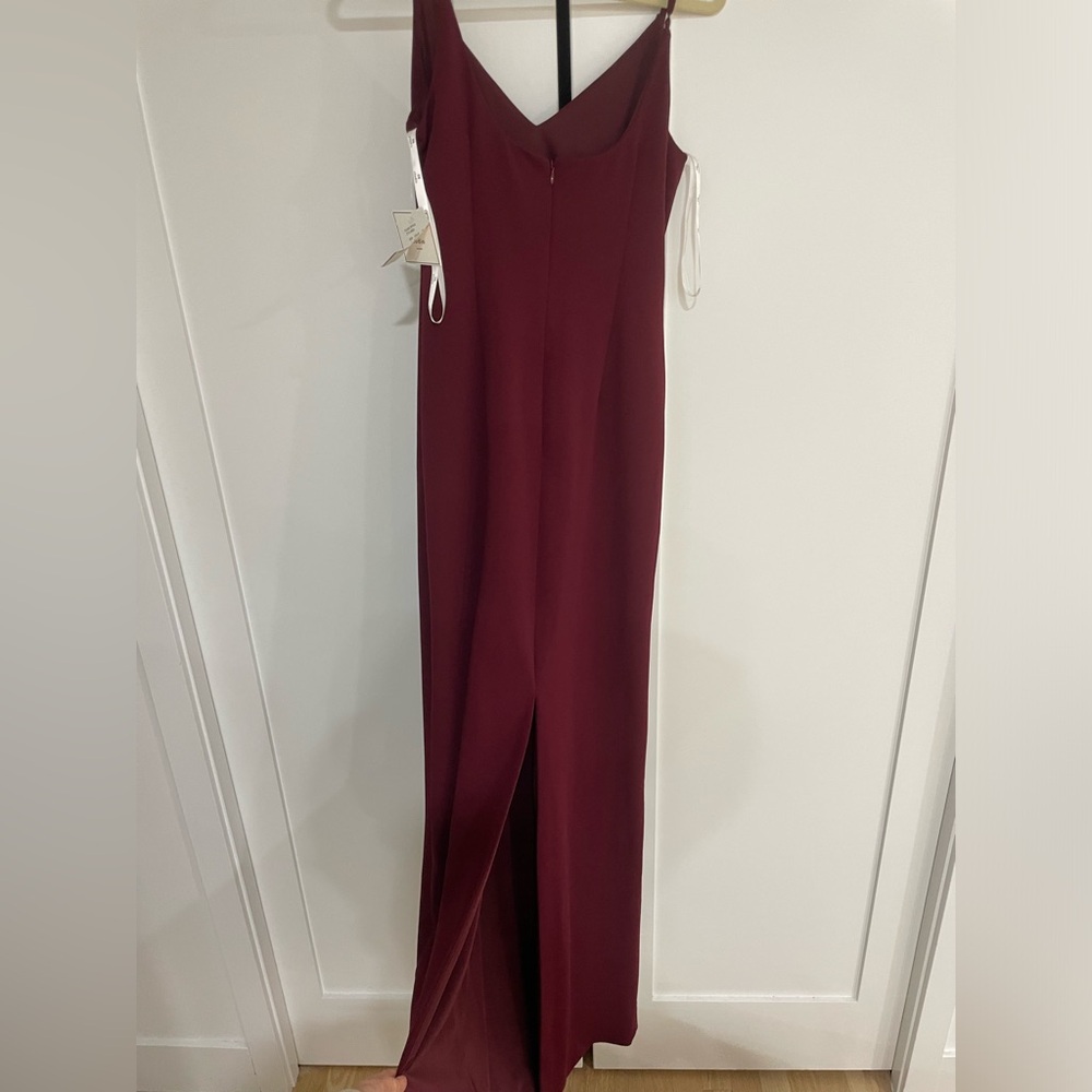 Burgundy Evening Dress NWT - Picture 3 of 7